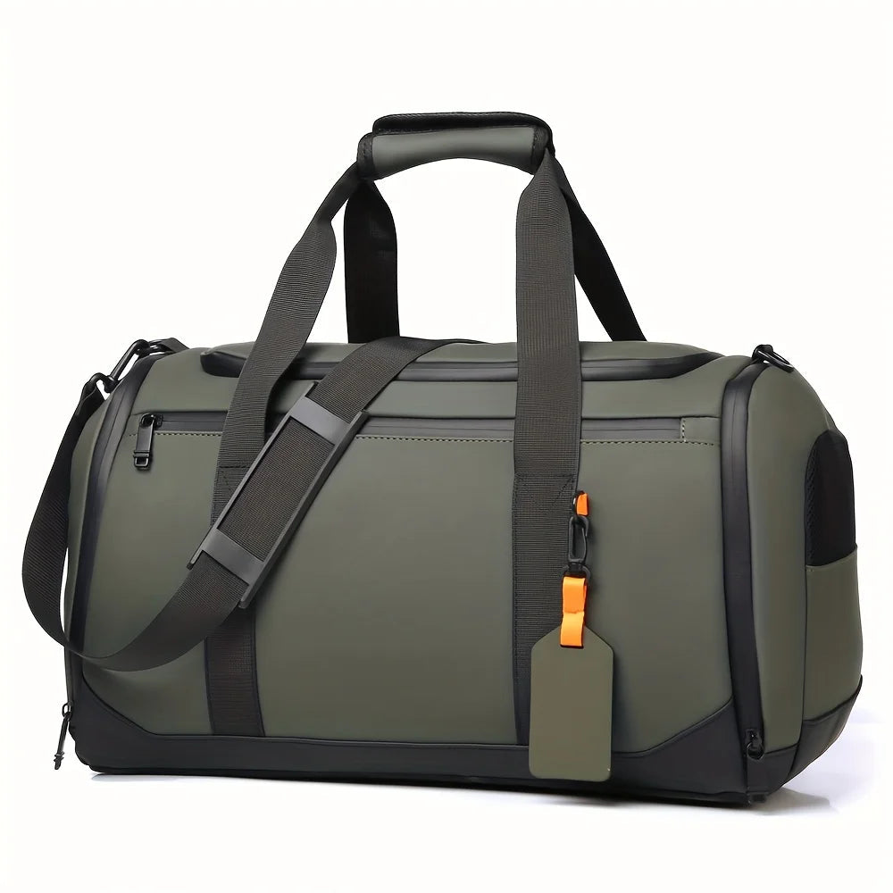 Large Capacity Travel Duffel Bag - Durable Oxford Cloth, Spacious & Stylish Overnight Sports Gym Bag with Multiple Compartments Boutique Voyage