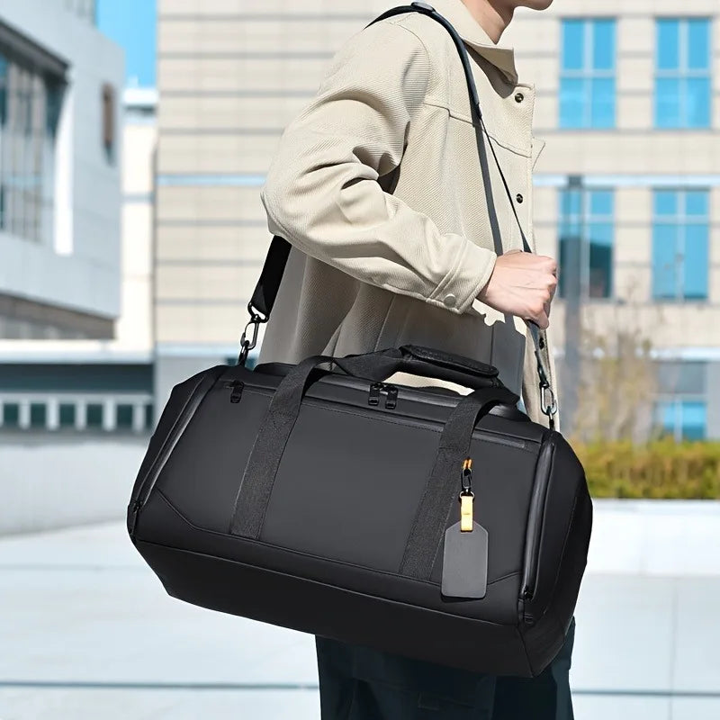 Large Capacity Travel Duffel Bag - Durable Oxford Cloth, Spacious & Stylish Overnight Sports Gym Bag with Multiple Compartments Boutique Voyage