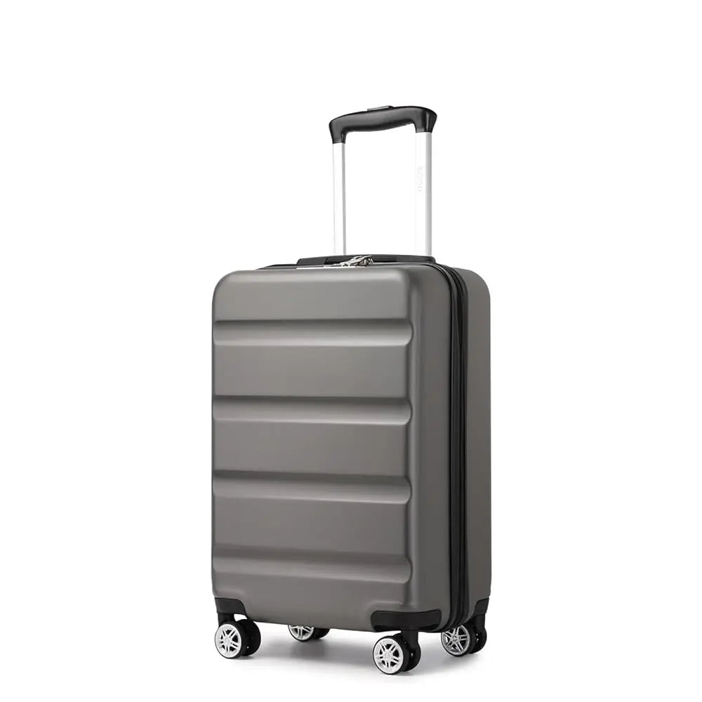 KONO hand luggage Suitcase-Lightweight hard case with TSA Lock & 4 spinner wheels, cabin-fit (55/65/75cm) Boutique Voyage