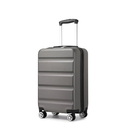 KONO hand luggage Suitcase-Lightweight hard case with TSA Lock & 4 spinner wheels, cabin-fit (55/65/75cm) Boutique Voyage