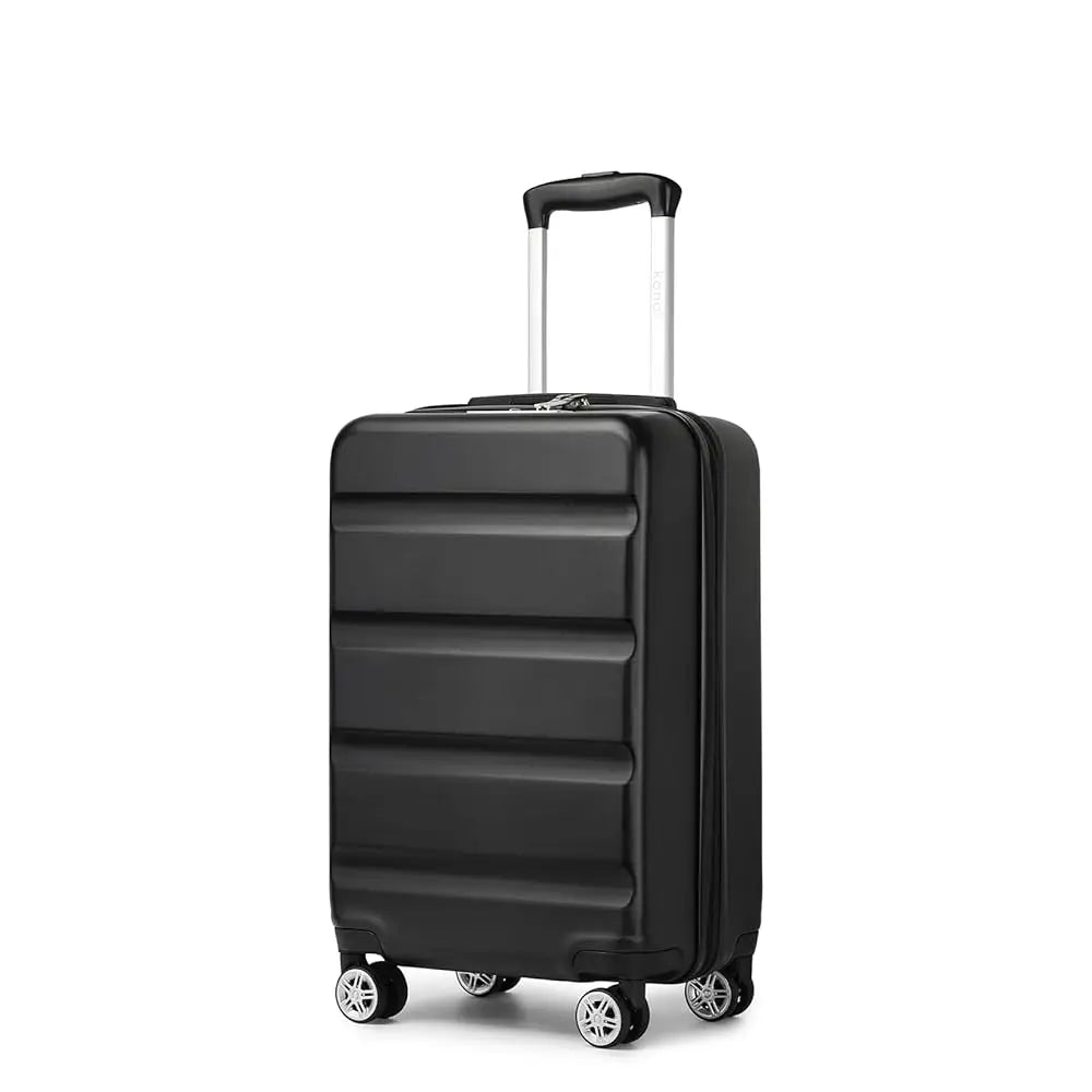 KONO hand luggage Suitcase-Lightweight hard case with TSA Lock & 4 spinner wheels, cabin-fit (55/65/75cm) Boutique Voyage