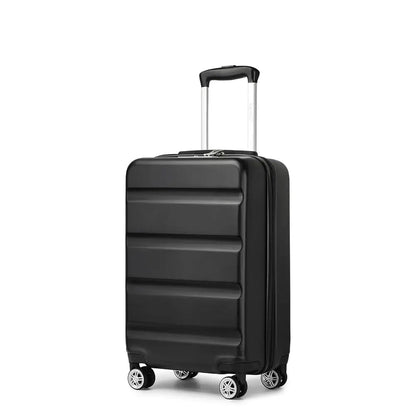 KONO hand luggage Suitcase-Lightweight hard case with TSA Lock & 4 spinner wheels, cabin-fit (55/65/75cm) Boutique Voyage