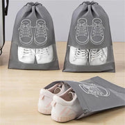 5/10pcs Shoes Storage Bag Closet Organizer Non Woven Travel Portable Bag Waterproof Pocket Clothing Classified Draw Hanging Bag Boutique Voyage