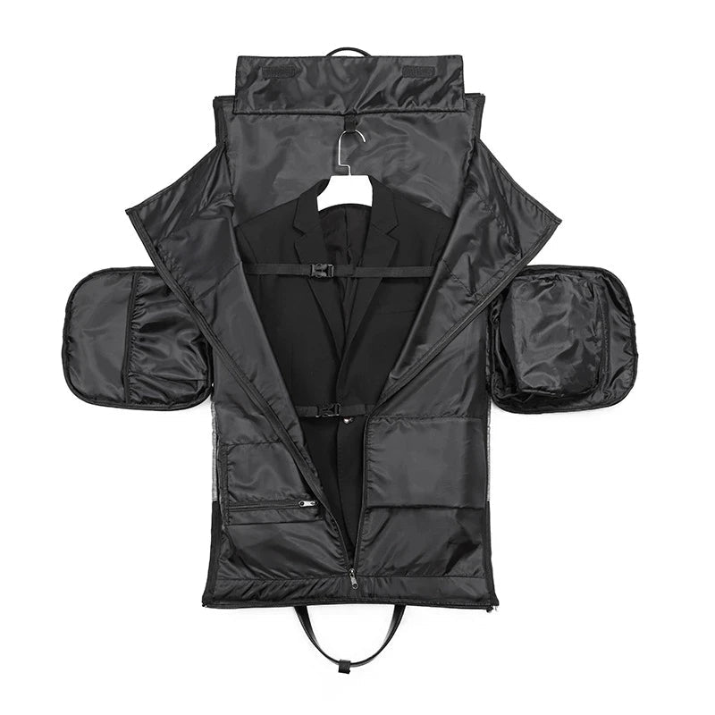 OZUKO Garment bag Multifunction Men Suit Storage Large Capacity Luggage Handbag Male Waterproof Travel Duffel Bag Shoes Pocket Boutique Voyage