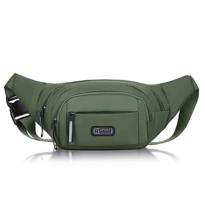 Men Canvas Fit Waistpack Mobile Fanny Waist Packs Men's Sports Outdoor Leisure Running Anti Theft Ultra Thin Invisible Waist Bag Boutique Voyage