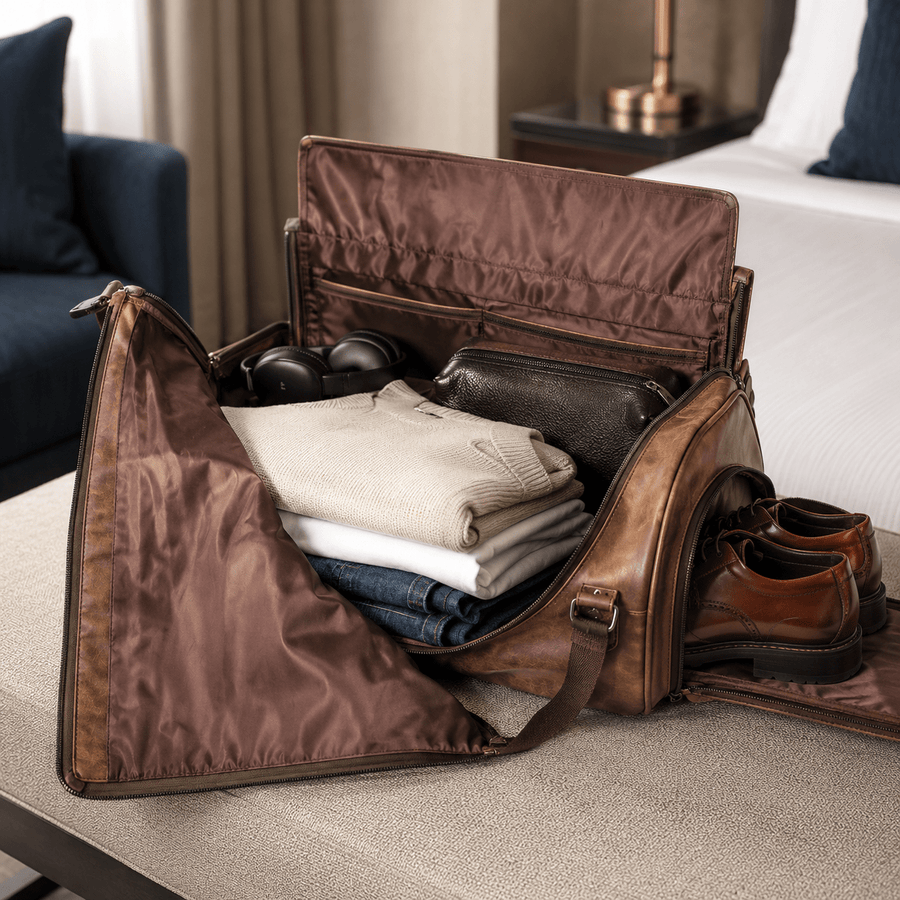 Sac costume cuir interieur 3