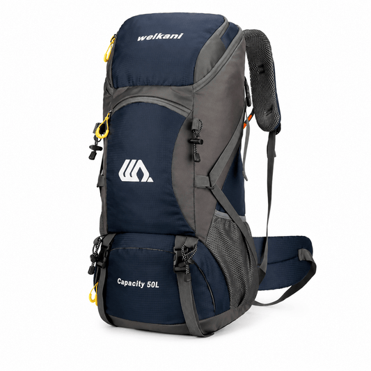 Sac à dos trekking 50L bleu