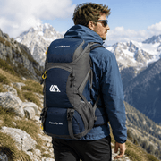 Sac à dos trekking 50L mise en scene