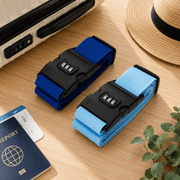 Sangle valise ajustable à code mise en scène 2