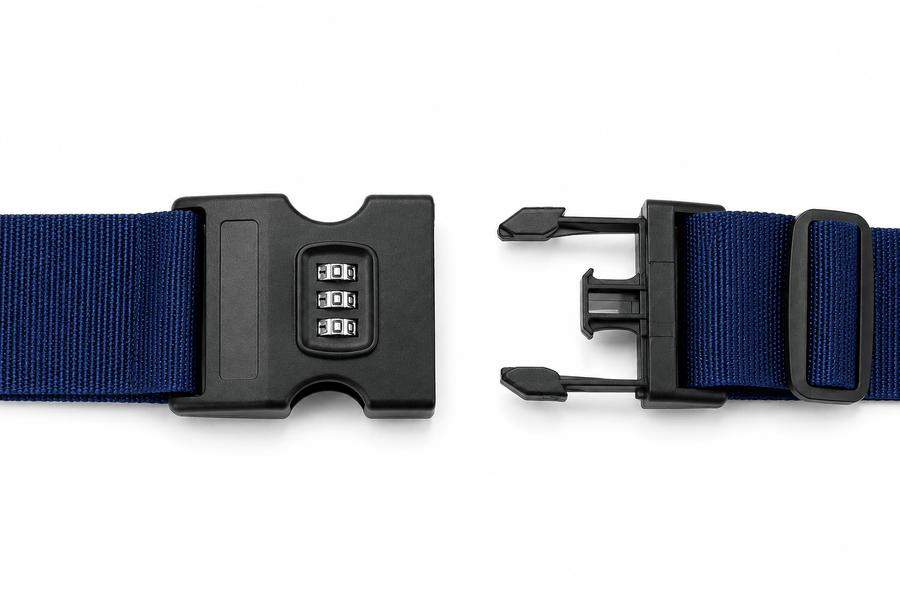 Sangle valise ajustable à code ouverture