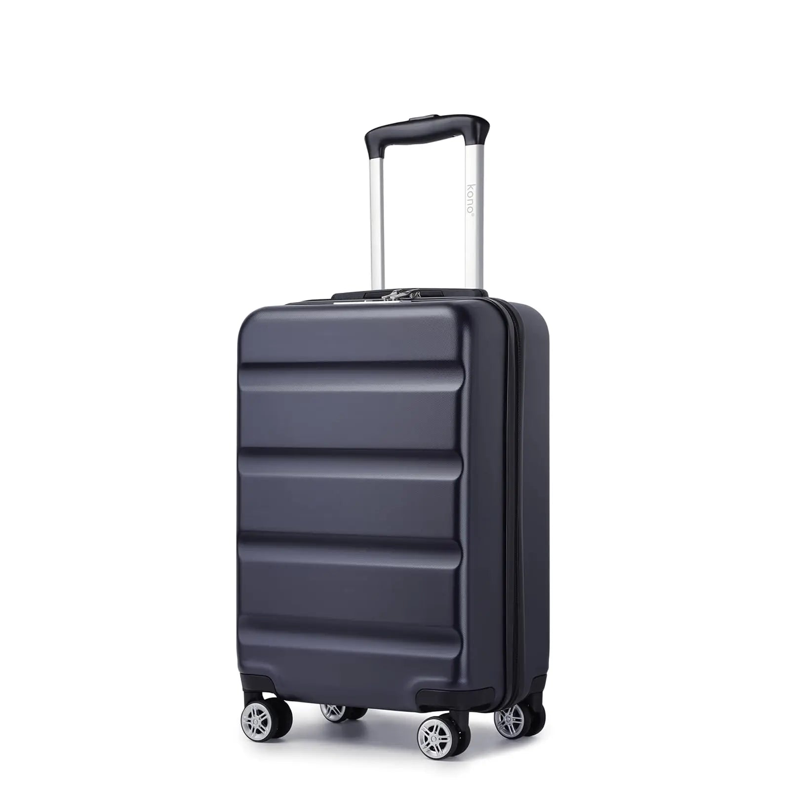 KONO hand luggage Suitcase-Lightweight hard case with TSA Lock & 4 spinner wheels, cabin-fit (55/65/75cm) Boutique Voyage