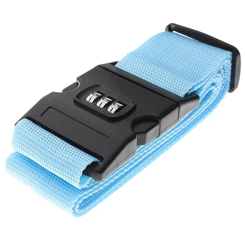 Luggage Strap Anti-theft Luggage Buckle  Password Adjustable Bundling Packing Baggage Belt Suitcase Trunk Belts Bag Accessories Boutique Voyage