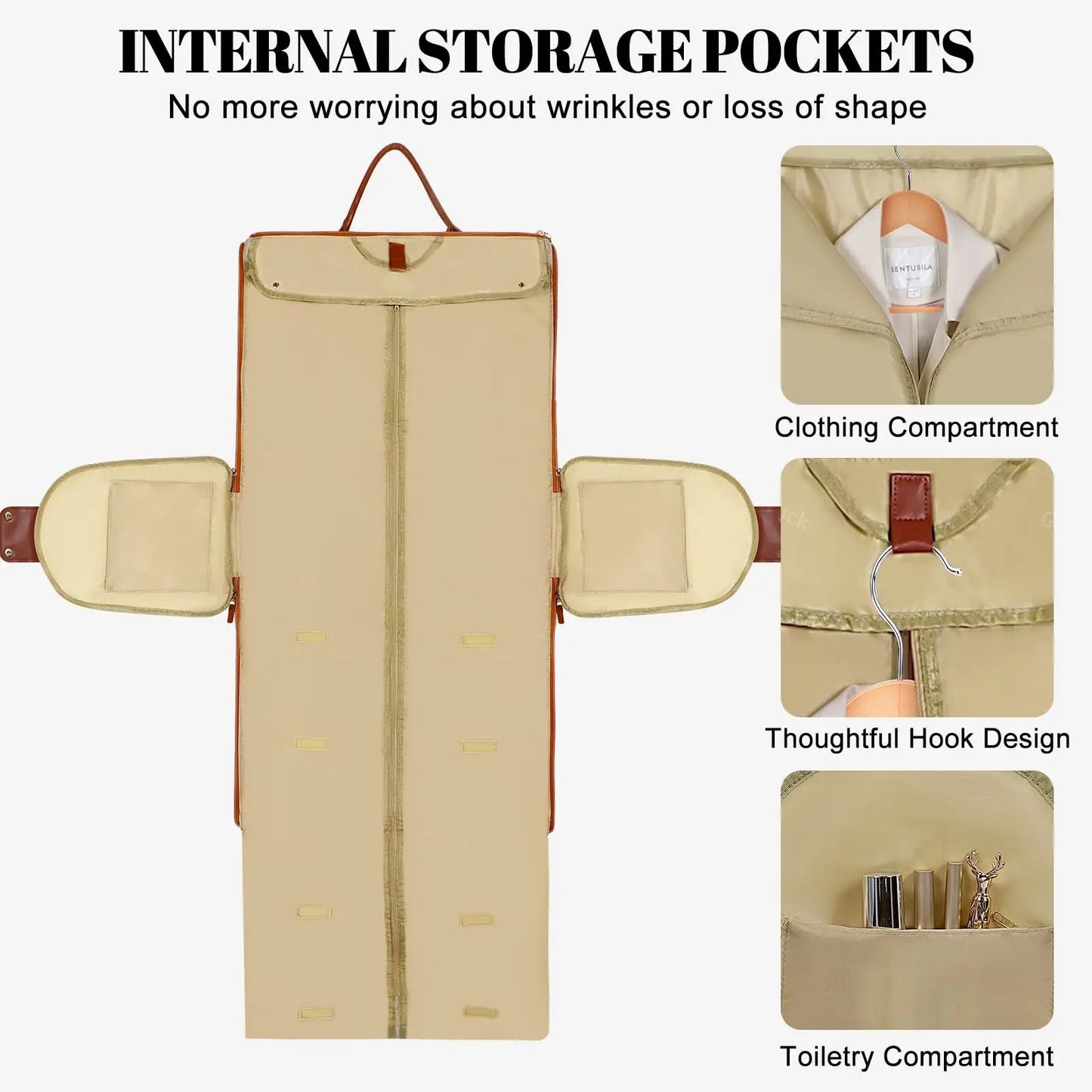 Geestock Convertible Garment Bag 2in1 Carry On Travel Duffle Bag Women Foldable Hanging Suit Travel Bags Waterproof Weekender Ba Boutique Voyage