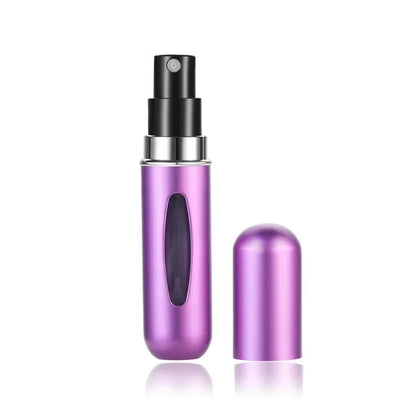 5ml /10ml Mini Portable Bottom-Filling Pump Perfume Bottle Sample Perfume Refillable Spray Bottle Empty Cosmetic Containers Set Boutique Voyage