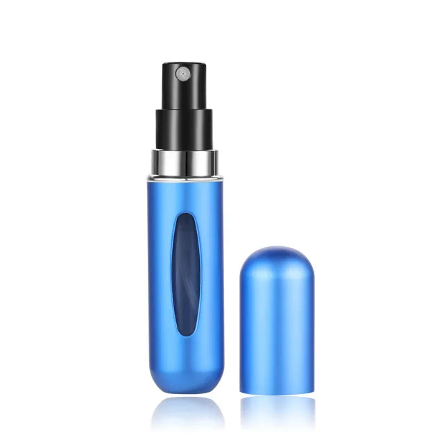 5ml /10ml Mini Portable Bottom-Filling Pump Perfume Bottle Sample Perfume Refillable Spray Bottle Empty Cosmetic Containers Set Boutique Voyage