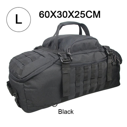 30L 45L 80L Sport Travel Bag Molle Tactical Backpack Gym Fitness Bag Large Duffle Bags for Camping Hunting Fishing Boutique Voyage