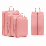 Set 4 cubes de compression voyage rose