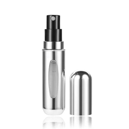 5ml /10ml Mini Portable Bottom-Filling Pump Perfume Bottle Sample Perfume Refillable Spray Bottle Empty Cosmetic Containers Set Boutique Voyage