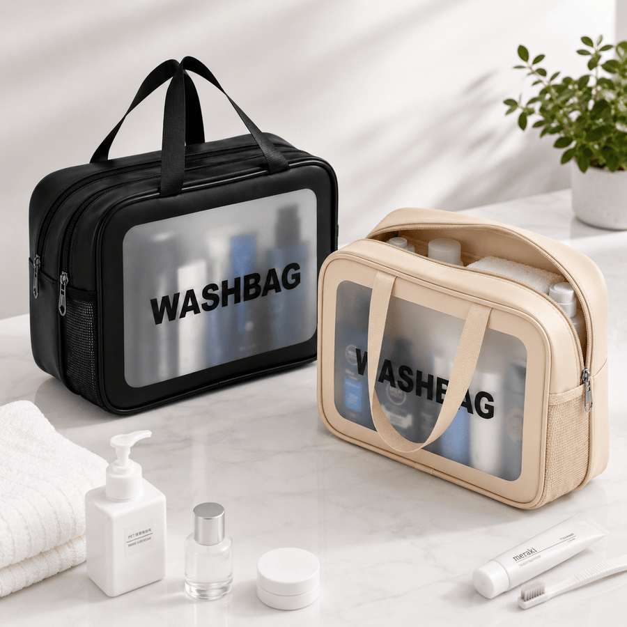 Trousse double compartiment sec/humide mise en scene 2