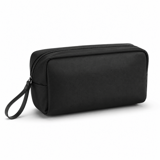 Trousse maquillage compacte style coréen, noir