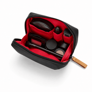 Trousse maquillage compacte style coréen, rouge et noir