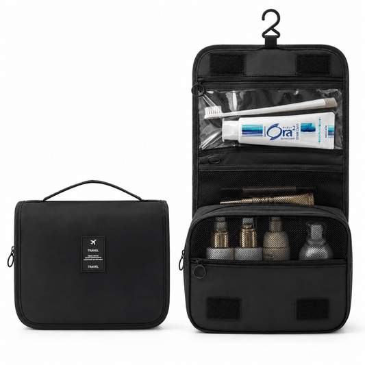 Trousse maquillage suspendue , Noir