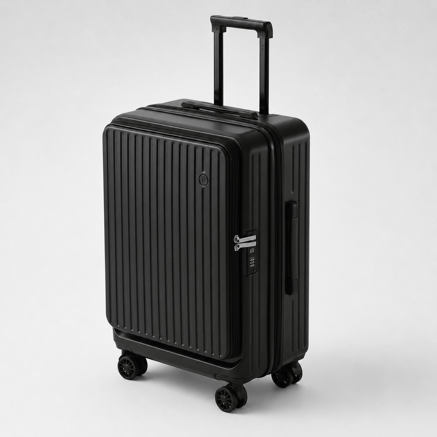 Valise Soute Extensible 24-28 Pouces noir