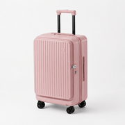 Valise Soute Extensible 24-28 Pouces rose