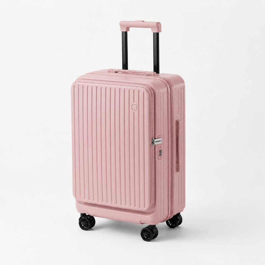 Valise Soute Extensible 24-28 Pouces rose