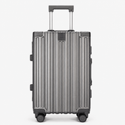 Valise Soute Légère 22-26 Pouces Gris