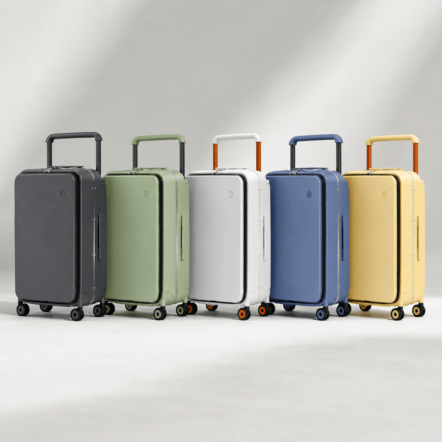 Valise rigide 20-24 pouces mise en scène