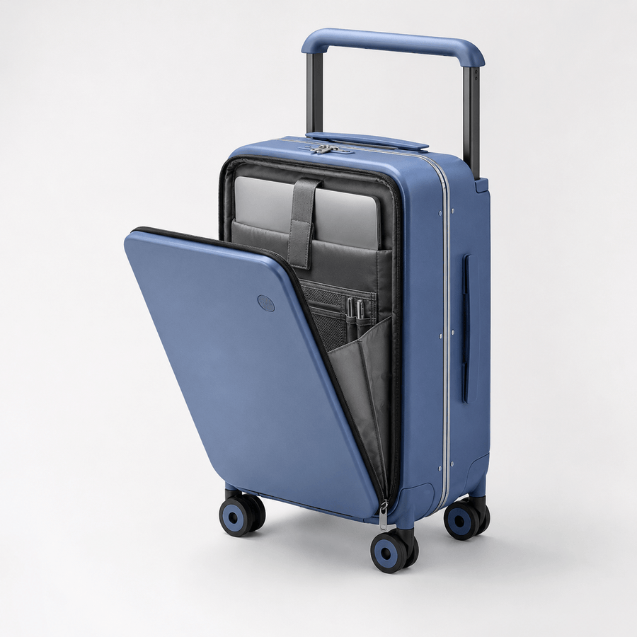 Valise rigide 20-24 pouces ouverte 2