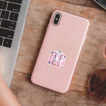 Autocollants valise voyageur Voyage Paisible