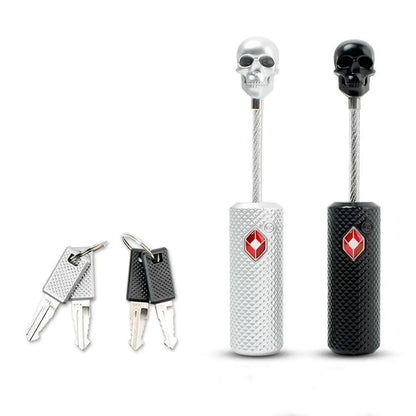 Cadenas Valise Tête de mort Voyage Paisible