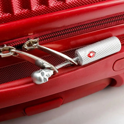 Cadenas Valise Tête de mort Voyage Paisible