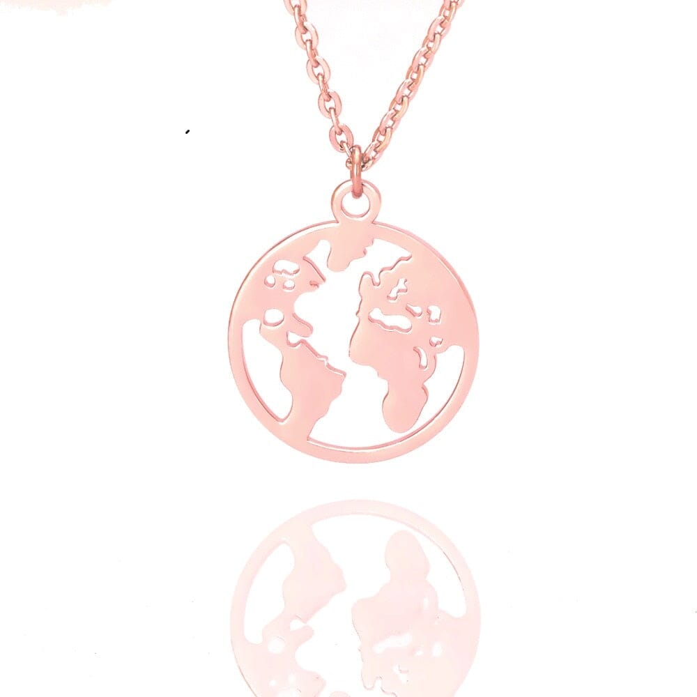 Collier Globe Terrestre