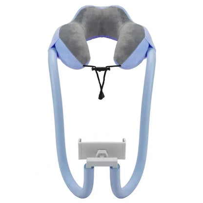 Coussin de Voyage avec Support Téléphone Voyage Paisible