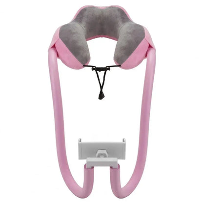 Coussin de Voyage avec Support Téléphone Voyage Paisible