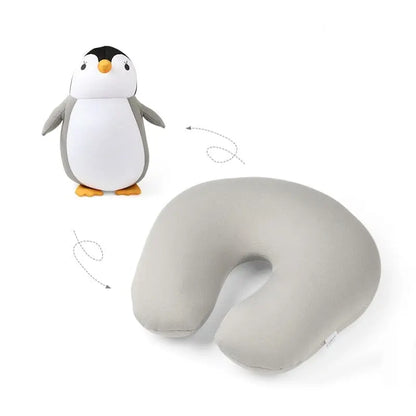 Coussin de Voyage Pingouin Voyage Paisible