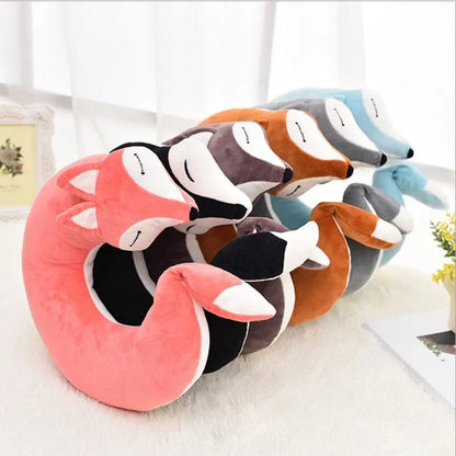 Coussin de Voyage Renard Voyage Paisible