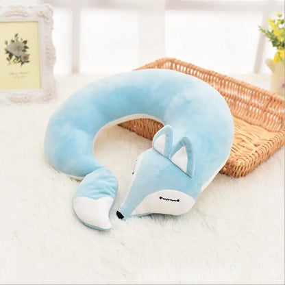 Coussin de Voyage Renard Voyage Paisible