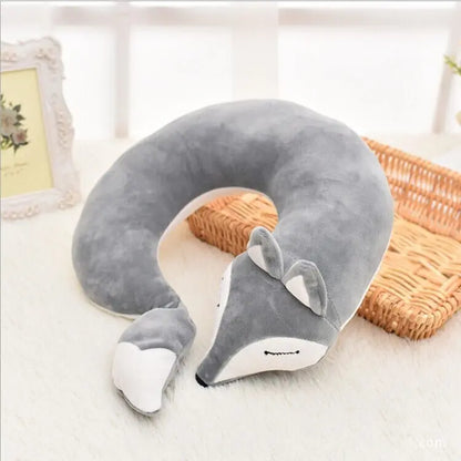 Coussin de Voyage Renard Voyage Paisible