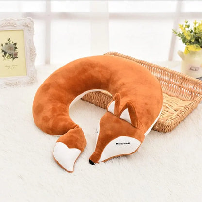 Coussin de Voyage Renard Voyage Paisible