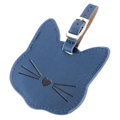 Étiquette Bagage Chat Voyage Paisible