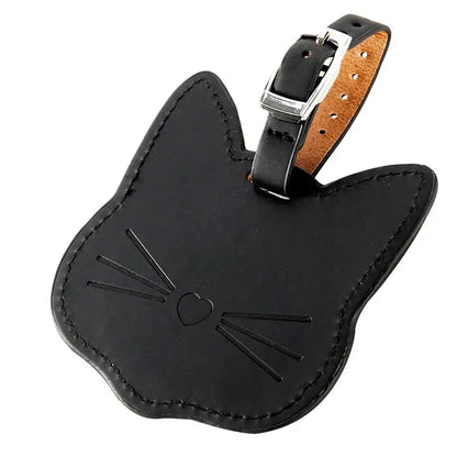 Étiquette Bagage Chat Voyage Paisible
