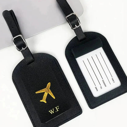 Étiquette bagage personnalisée Voyage Paisible