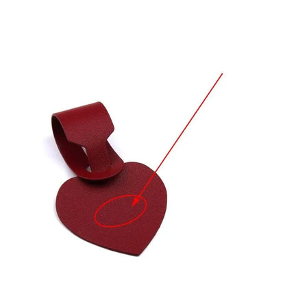 Étiquette Bagage Personnalisée Cœur Voyage Paisible