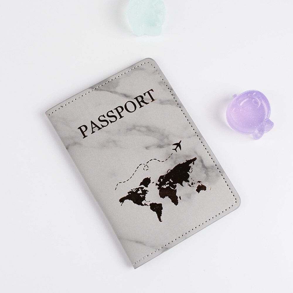 Étui Passeport Carte du Monde