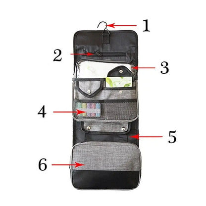 Trousse De Toilette Rectangulaire Voyage Paisible