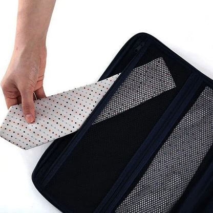 Housse de Chemises avec Rangement Cravates Voyage Paisible